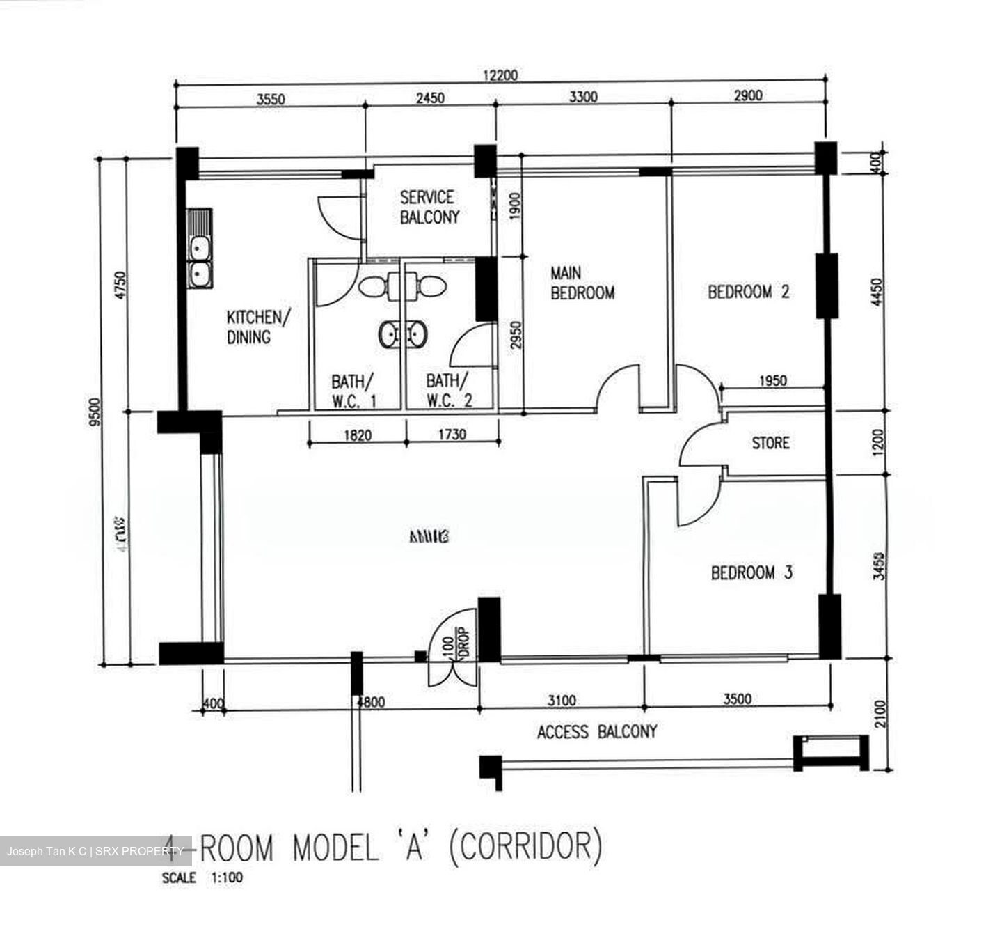Blk 792 Choa Chu Kang North 6 (Choa Chu Kang), HDB 4 Rooms #614280171